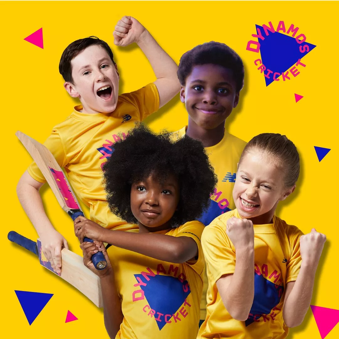 4 kids really excited to be involved in Dynamos cricket